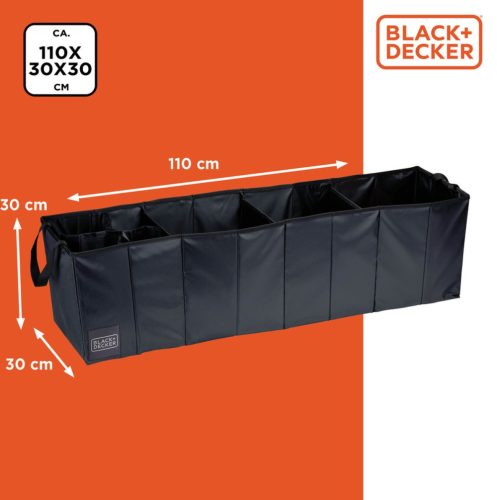 Black&Decker 5 rekeszes Összecsukható rendszerező csomagtartóba